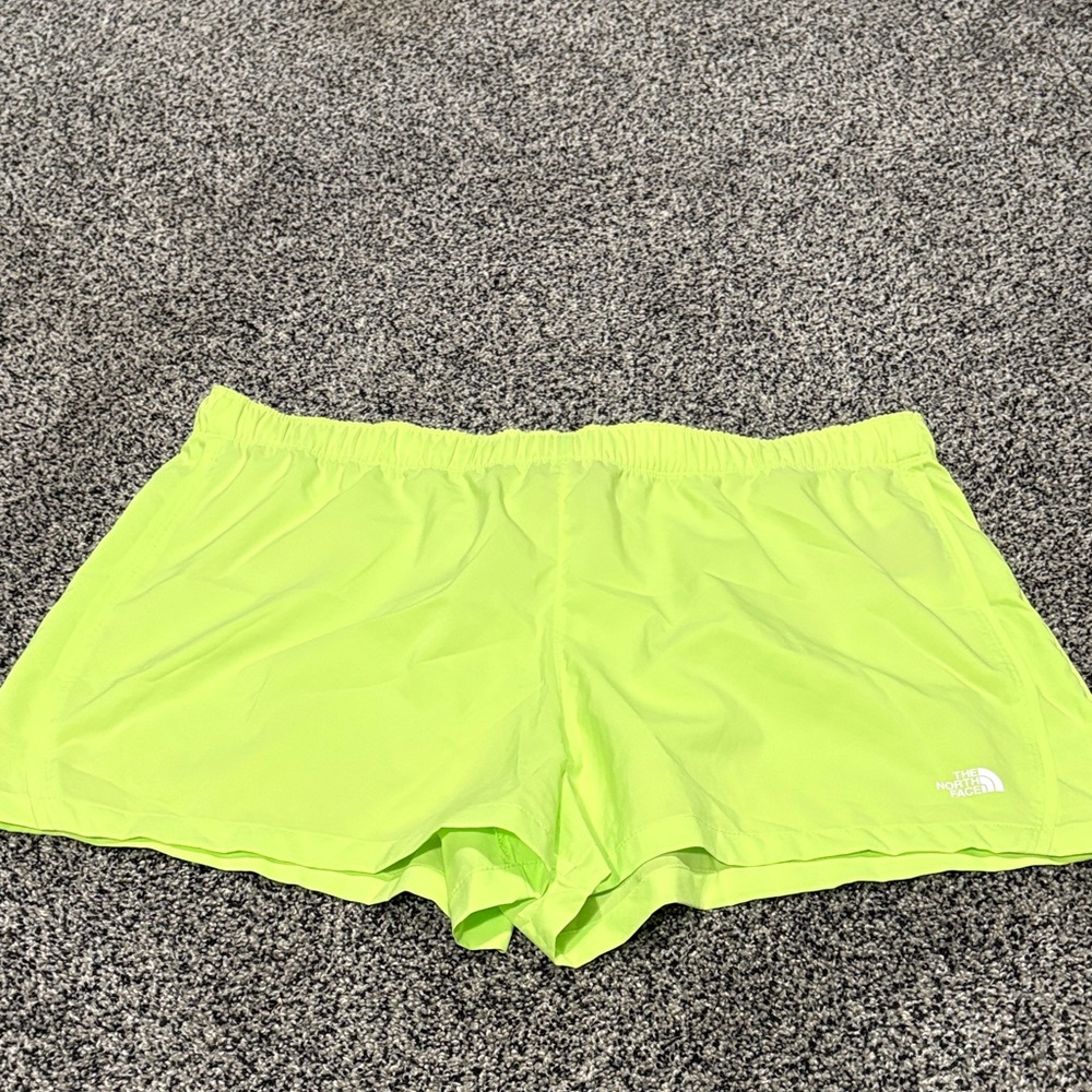 The North Face Women's Bright Lime Athletic Shorts
